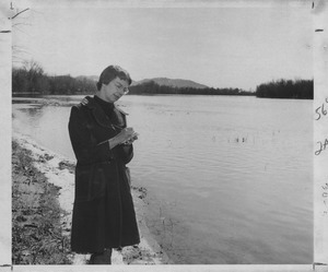 Dr. Madge Ertel at Connecticut River