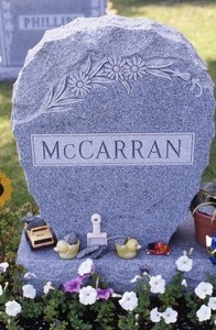 East Derry (New Hampshire) gravestone: McCarren