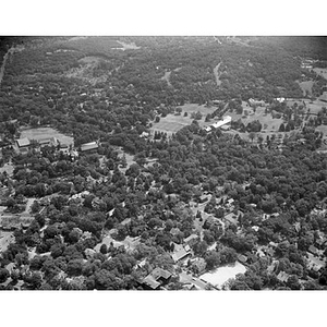 Dana Hall School and the area, various views, Wellesley, MA