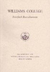 Williams College Baccalaureate Service program, 1997 (Full Document)