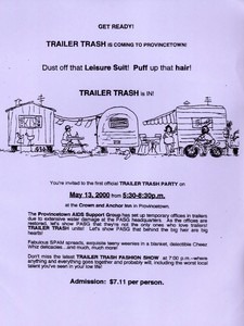 Provincetown AIDS Support Group "Trailor Trash Party"
