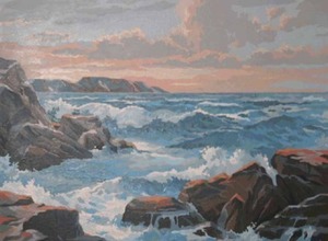 "Pounding Surf" Irene DeCosta
