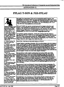 Appendix G: PFLAG T-Son & TGS-PFLAG