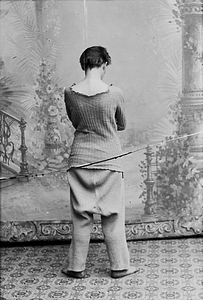 Marie Høeg Wearing a Sweater and Baggy Pants