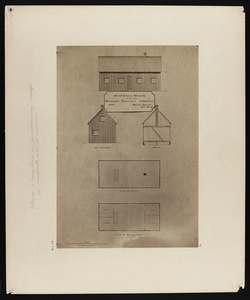 First class shanty built for Hoosac Tunnel laborers 1864