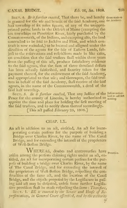 1807 Chap. 0061. An act in addition to an act, entitled, An act for incorporating certain persons for the purpose of building a Bridge over Charles River, by the name of The Canal Bridge, and for extending the interest of the proprietors of west-Boston Bridge.