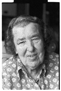 Mrs. Torrens-Spence. Former member of the RUC. Taken at her home outside Downpatrick