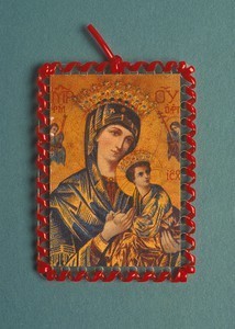 Badge of Our Lady of Perpetual Help