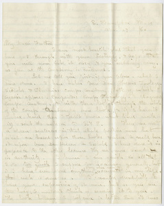 Edward Hitchcock, Jr. letter to Edward Hitchcock, 1860 April 27