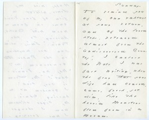 Emily Dickinson letter to Otis Phillips Lord