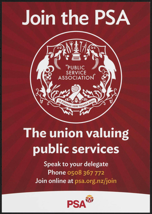 Join the PSA : The union valuing public services