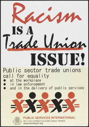 Racism is a trade union issue