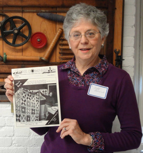 Judy Buswick at the Lowell Mass. Memories Road Show