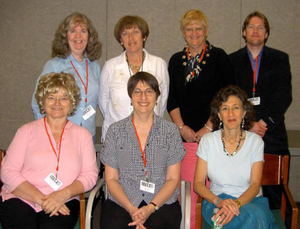 Volunteers and staff at the Hebrew Senior Life Mass. Memories Road Show (1)