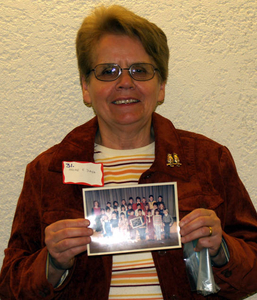 Heike Daya at the Stoneham Mass. Memories Road Show