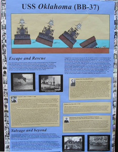 Tribute to the 429 who lost their lives on December 7, 1941