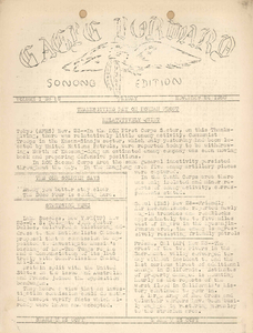 Eagle Forward (Vol. 1, No. 52), 1950 November 24