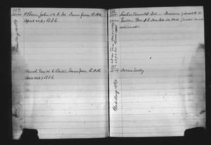 Tewksbury Almshouse Intake Record: Marsh, George