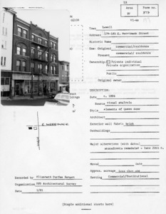 East Merrimack Street (Lower Belvidere), East Merrimack Street, 179-185