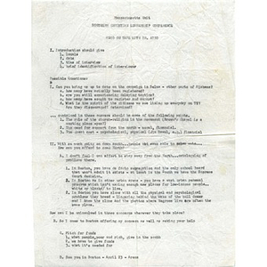 Memo on tape with Dr. King.