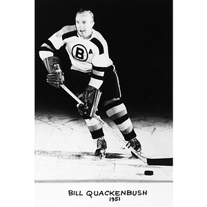 Bill Quackenbush, Boston Bruins all-star