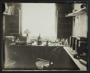 M.B.L. interior of laboratory investigation room