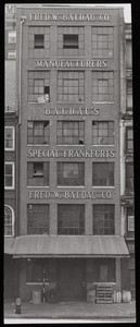 Fred W. Baldau Co., 50 South Market St. (Lot #50), Boston, Mass.