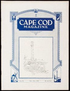 "Cape Cod Magazine, 1925"