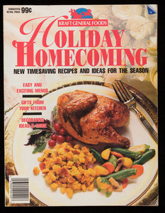 Holiday homecoming, new timesaving recipes and ideas for the season, Kankakee, Illinois, Kraft General Foods, Des Moines, Iowa, Meredith Corp.