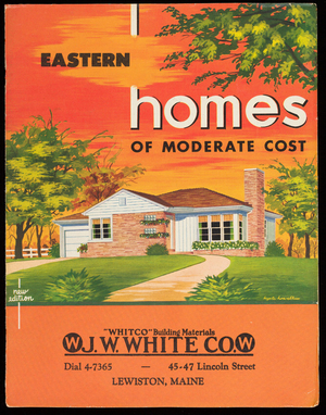 Eastern homes of moderate cost, new ed., National Plan Service, Inc., Chicago, Illinois