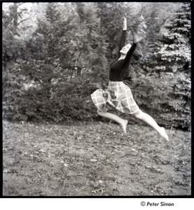 Lucy Simon jumping