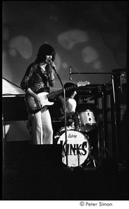 Kinks at the Boston Tea Party: Ray Davies performing with Mick Avory in background