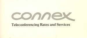 Connex teleconferencing rates and services