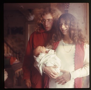 Charles Light, Nina Keller, and baby (Eben)