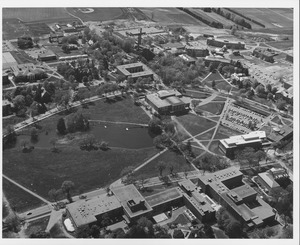 Campus Views, Aerials - West 1960s