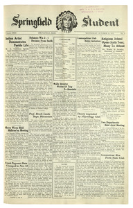 The Springfield Student (vol. 23, no. 05) October 26, 1932