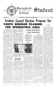 The Springfield Student (vol. 54, no. 09) December 2, 1966