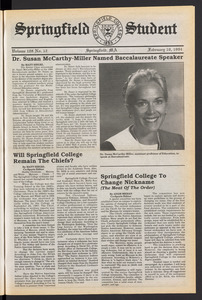 The Springfield Student (vol. 108, no. 12a) Feb. 10, 1994