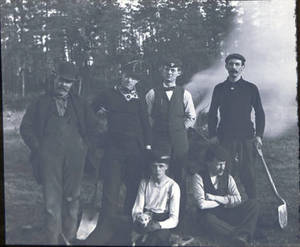 Gladden Boathouse Work Crew, 1901