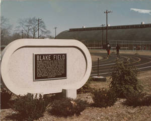 Blake Field plaque