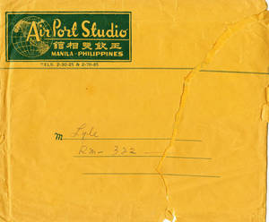 Envelope from the Air Port Studio addressed to Joseph Lyles