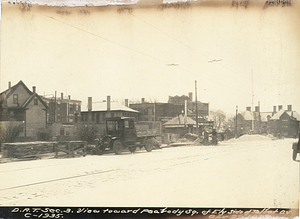 View toward Peabody Square of easterly side of Talbot Avenue