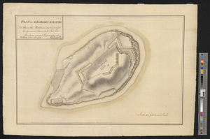 Plan of Georges Island
