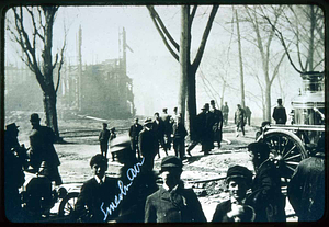 Fire, April 8, 1909, Franklin Park, Lincoln Ave