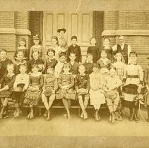 Class Potrait of Unidentified Elementary School Class