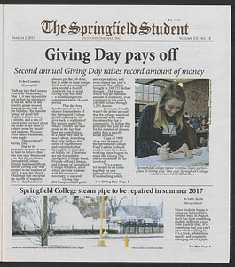 The Springfield Student (vol. 131, no. 18) Mar. 2, 2017