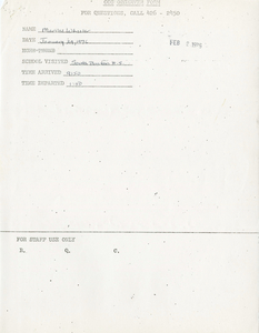 Citywide Coordinating Council daily monitoring report for South Boston High School by Marilee Wheeler, 1976 January 29