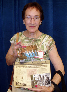 Rosalind Cusano at the Waltham Mass. Memories Road Show