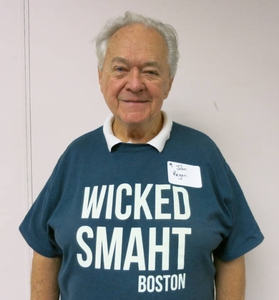 John Regan at the Boston Teachers Union Digitizing Day