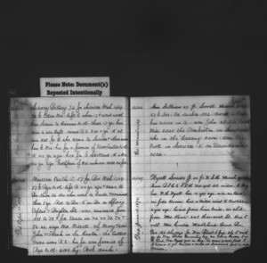Tewksbury Almshouse Intake Record: Sullivan, Ann